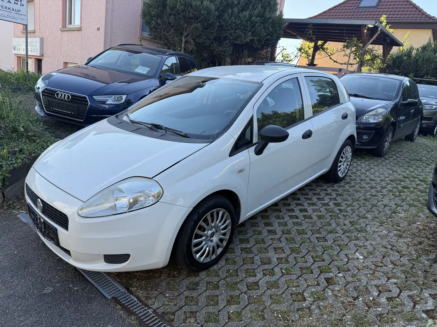 Fiat Grande Punto 1.2 8V TÜV/ASU Neu Klima Start/Stop el.Fh. Blanco - 2