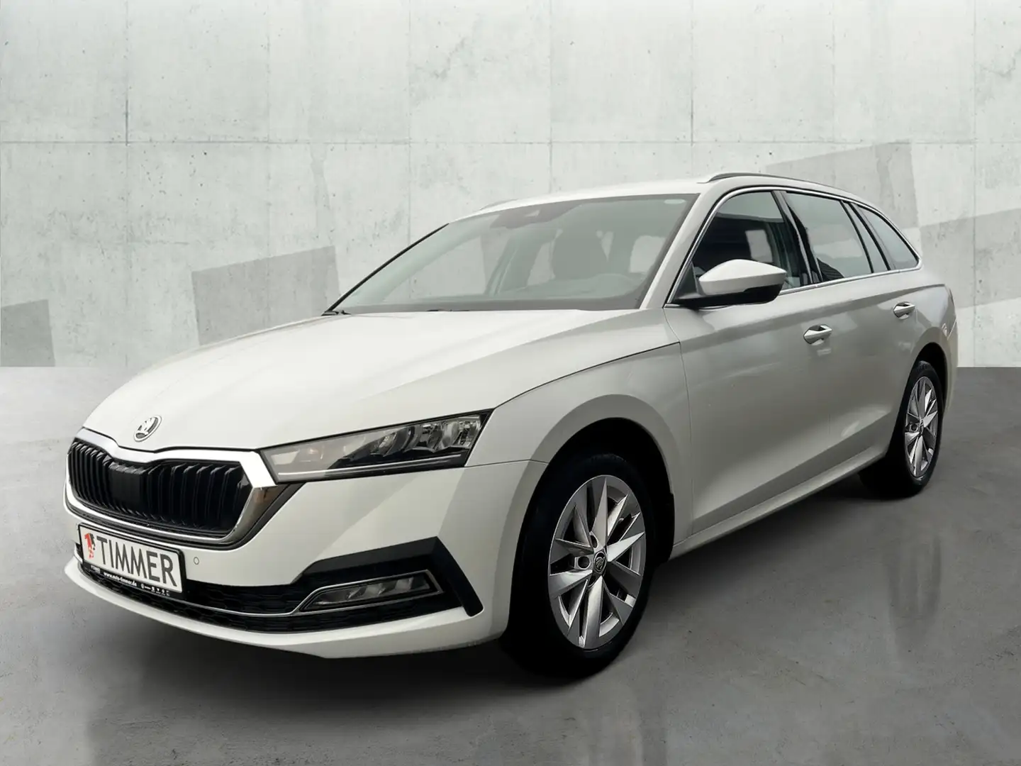 Skoda Octavia Combi 2.0 TDI DSG STYLE +AHK +LED +HuD +NAVI +TEM Weiß - 2