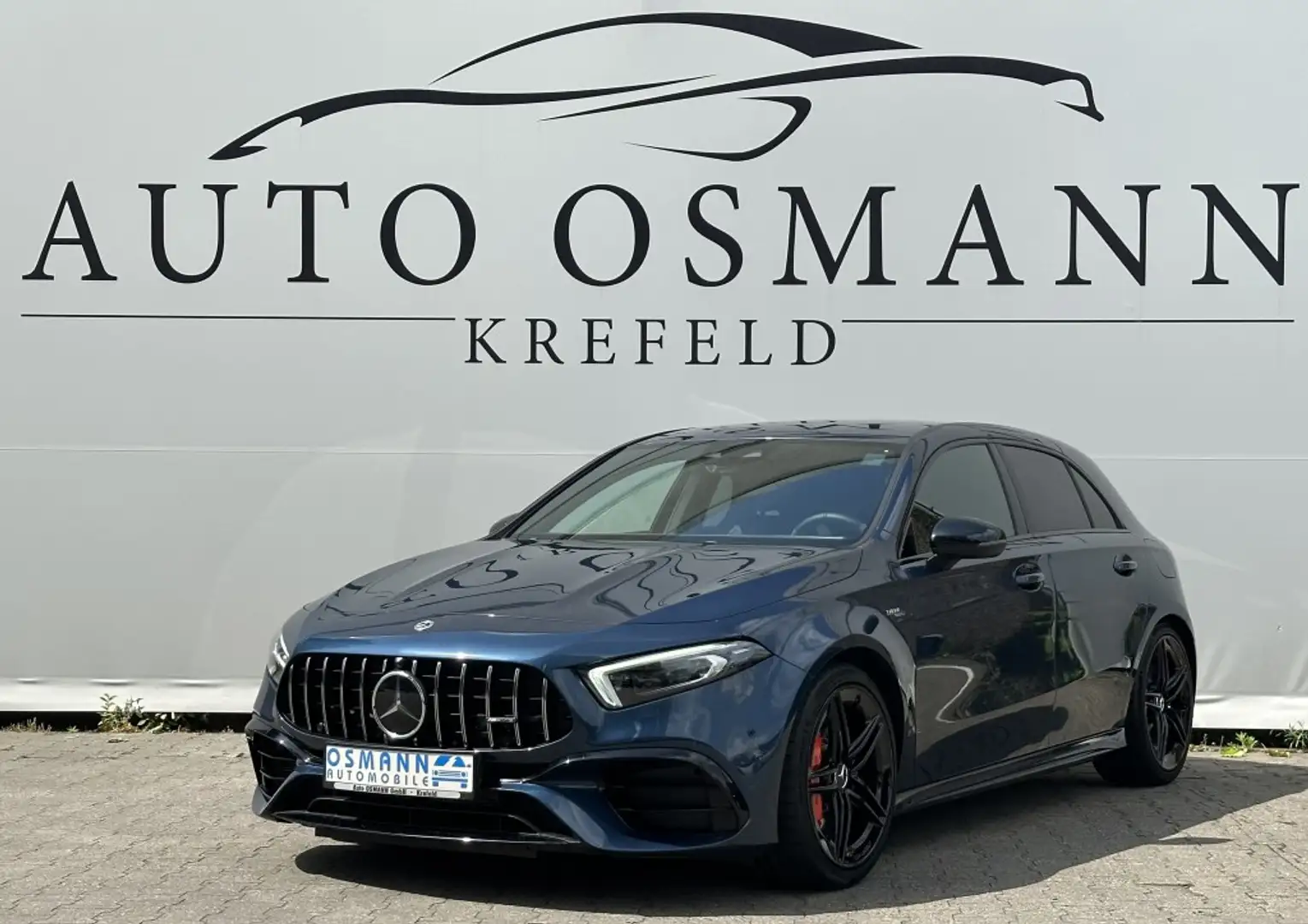 Mercedes-Benz A 45 AMG S 4Matic+AMG Speedshift 8G BRANDSCHADEN Bleu - 1
