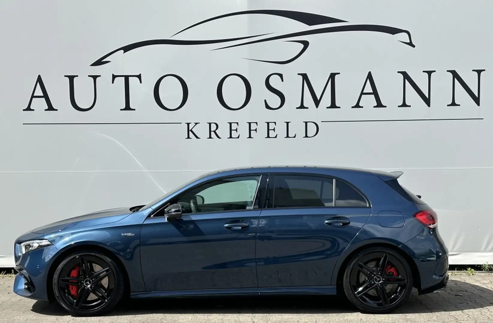 Mercedes-Benz A 45 AMG S 4Matic+AMG Speedshift 8G BRANDSCHADEN Bleu - 2