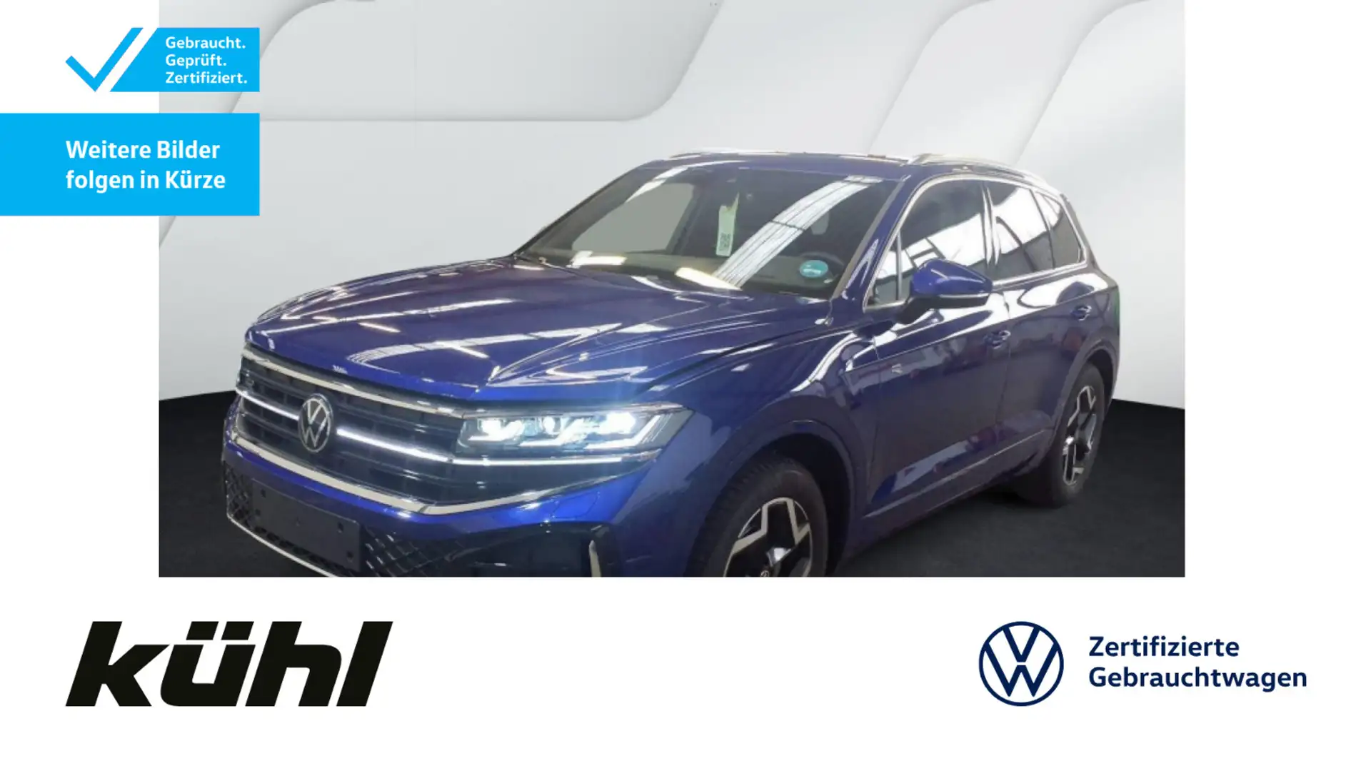 Volkswagen Touareg 3.0 TDI 4M Tip. R line IQ.Light/Luft/ACC Blau - 1