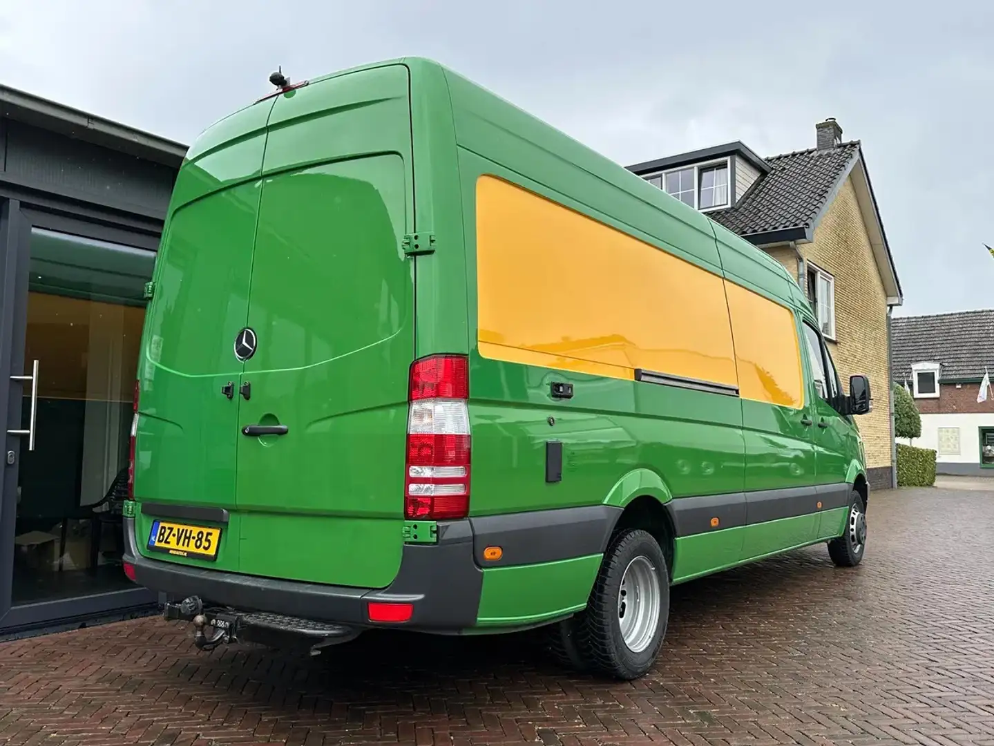 Mercedes-Benz Sprinter 516 ST.AIRCO,KACHEL RICO RIOOL,LEIDING INSPECTIE Verde - 2