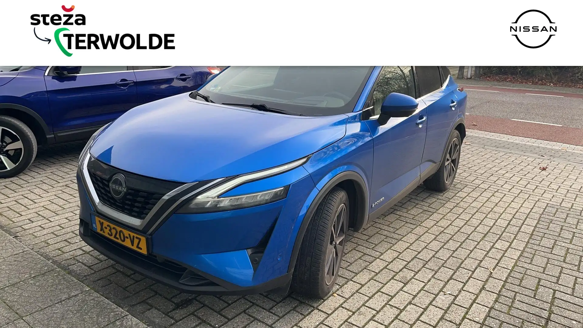 Nissan Qashqai 1.5 e-Power Tekna | Trekhaak | Panoramadak | Adapt Blauw - 1