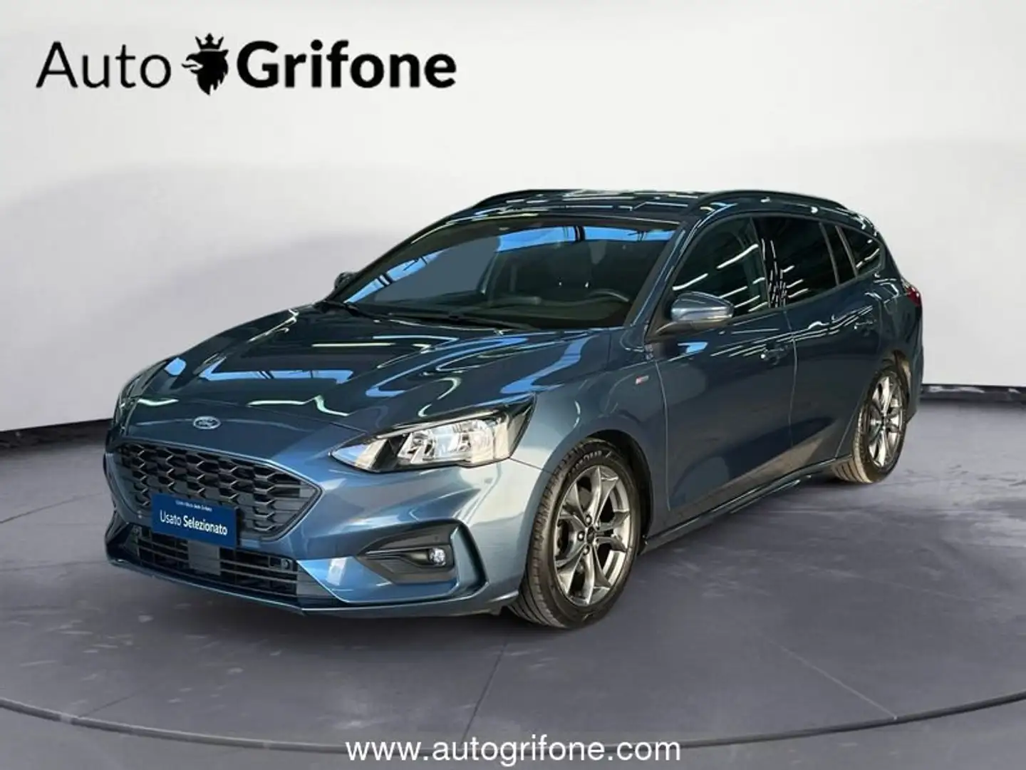 Ford Focus SW Benzina SW 1.5 ecoboost ST-Line 150cv auto PRO Blauw - 2