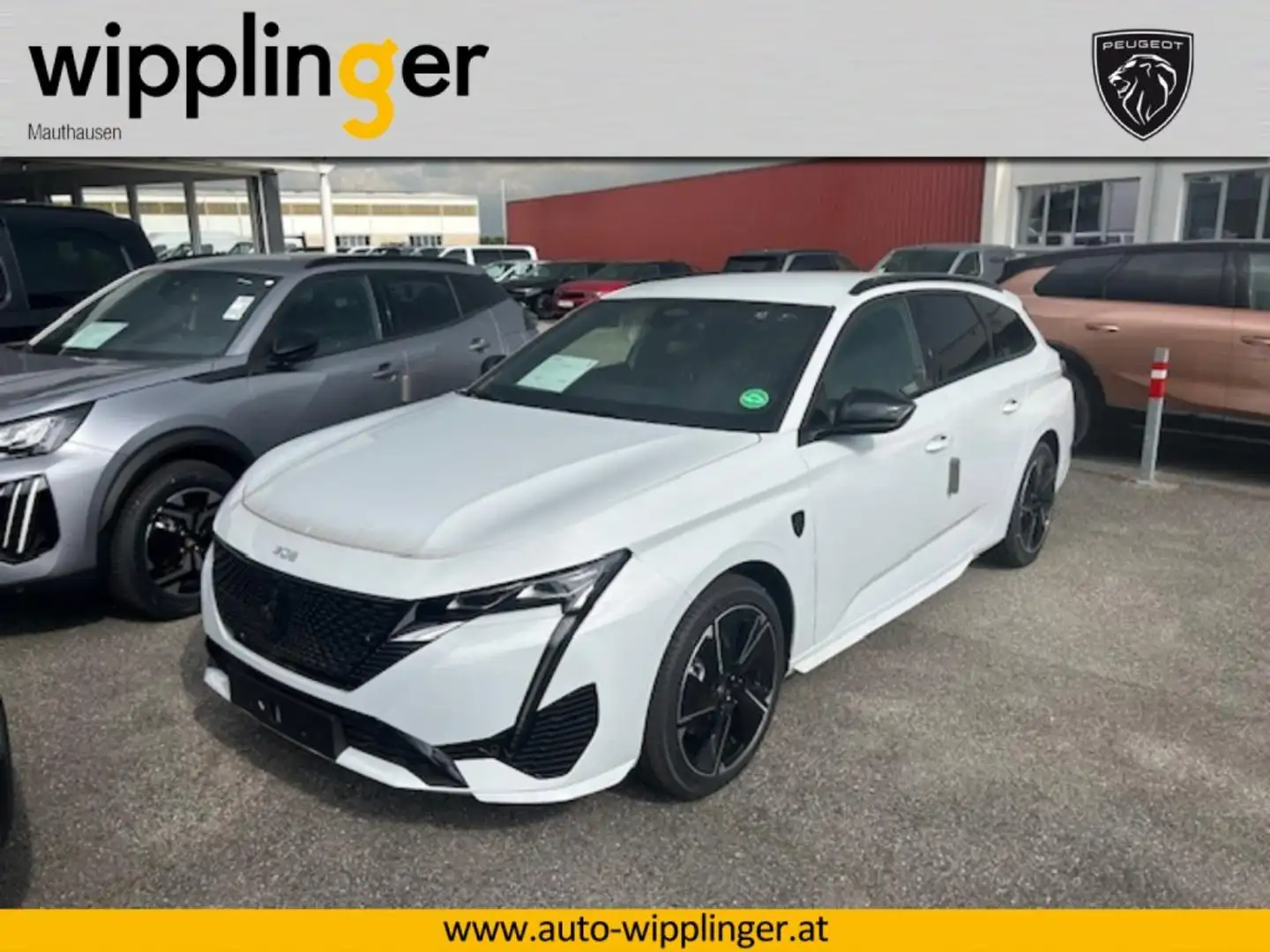 Peugeot 308 E-308 SW GT 156PS Elektro 54 kWh LP € 48.460,- Weiß - 1