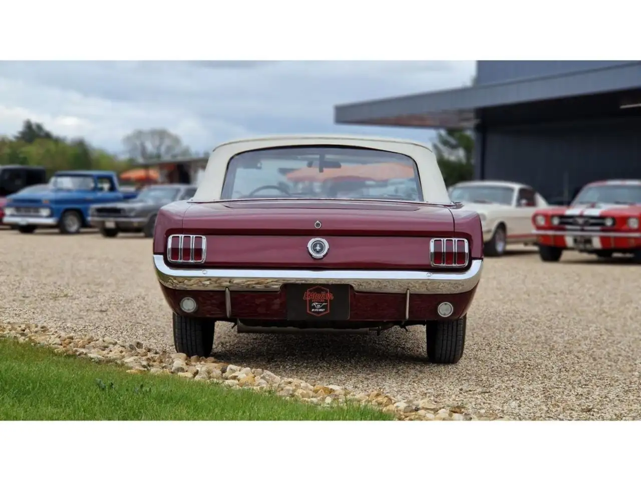 Ford Mustang CABRIOLET 289 CI V8 CODE C BURGUNDY, foto 7