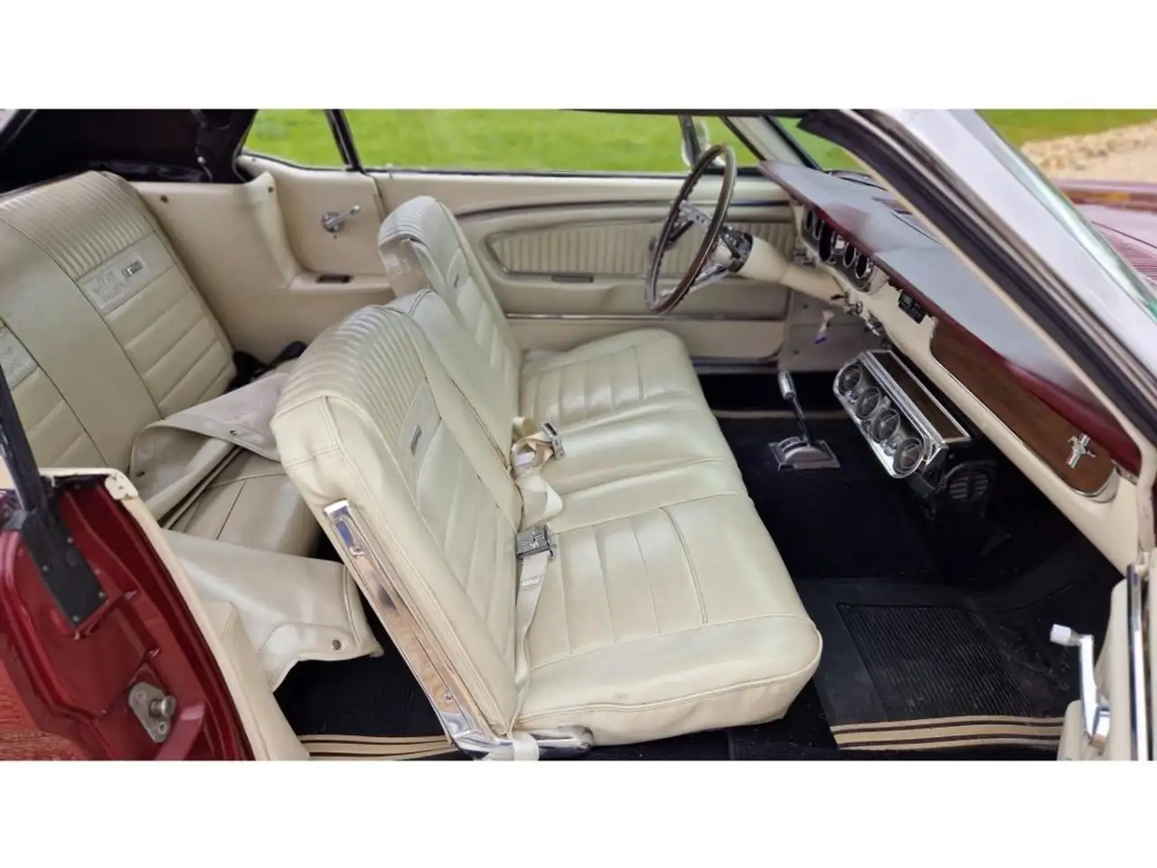 Ford Mustang CABRIOLET 289 CI V8 CODE C BURGUNDY, foto 9