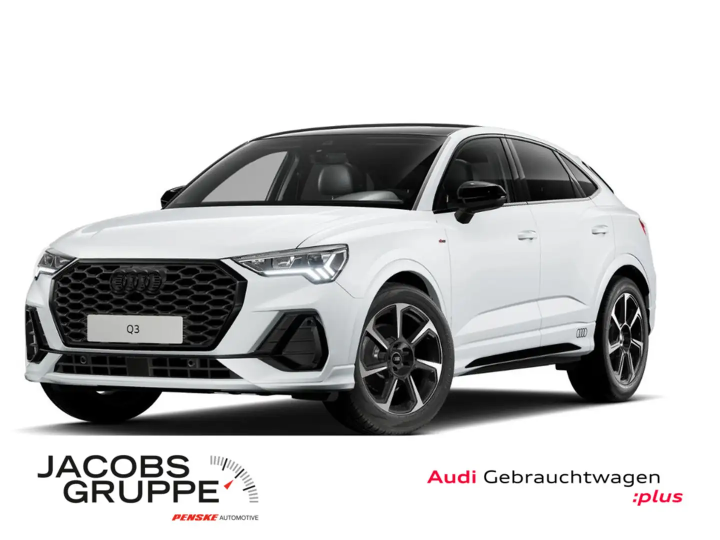 Audi Q3 Sportback 35 TFSI S line Pano, AHK, Virt.C Weiß - 1