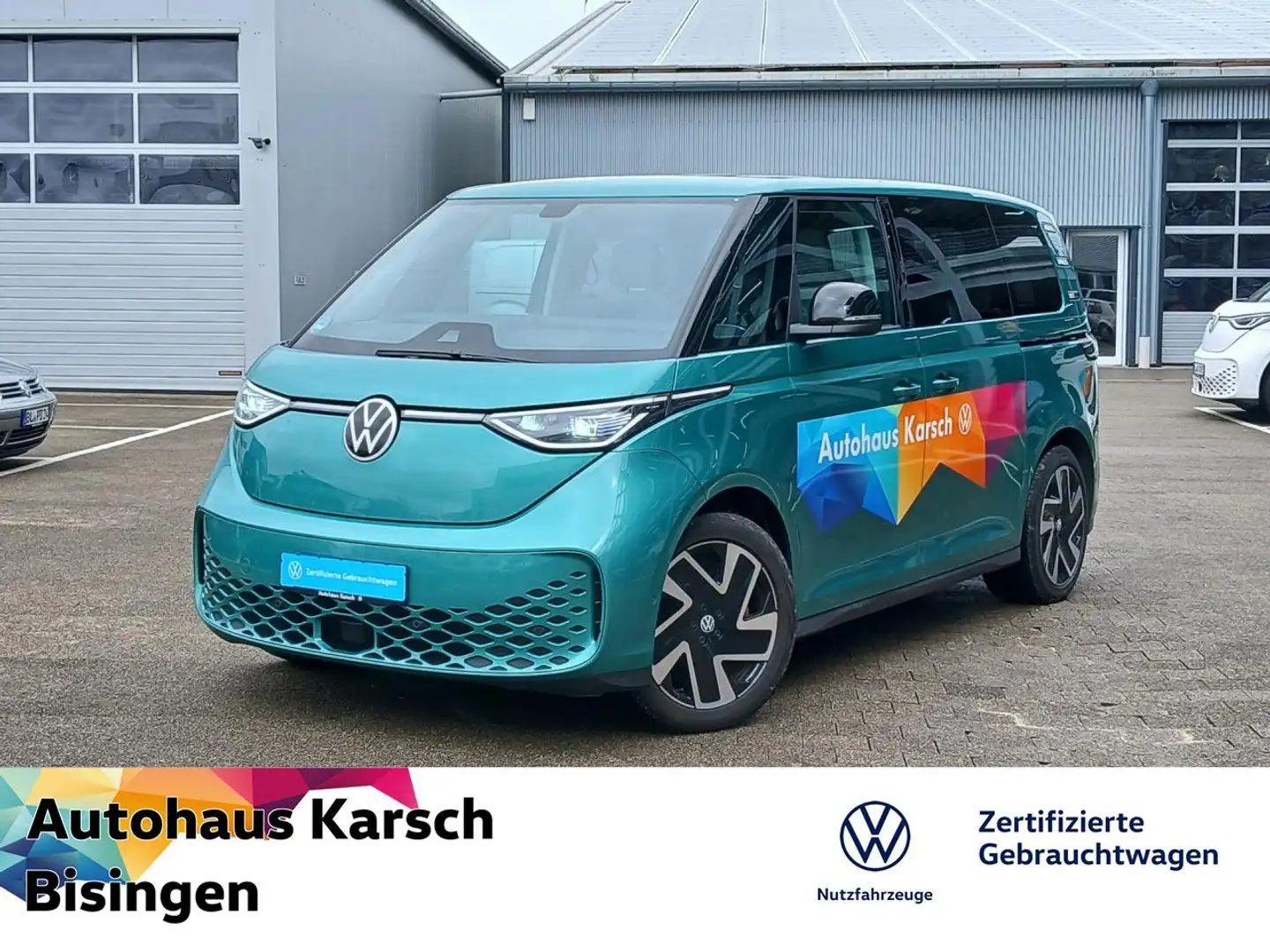 Volkswagen ID. Buzz Pro    NAVI, AHK, KAMERA, Bluetooth LED Grün - 1