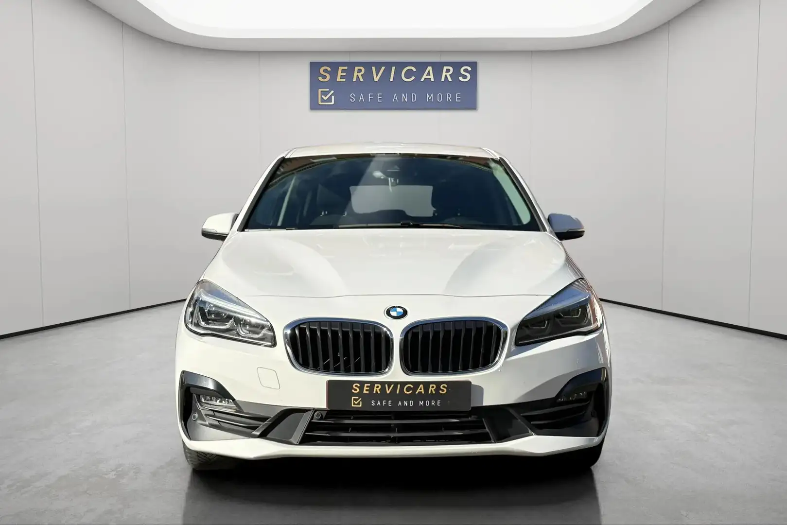 BMW 218 Gran Tourer 218 dA AdBlue (EU6AP) Blanc - 2