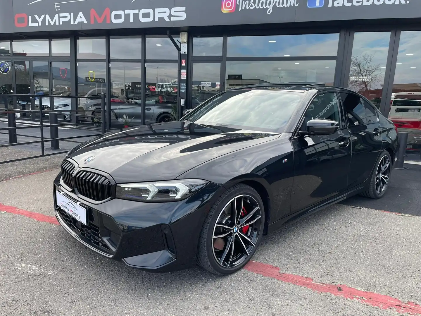 BMW 320 D M SPORT CURVED DISPLAY LASER KAMERA TETTO Nero - 1