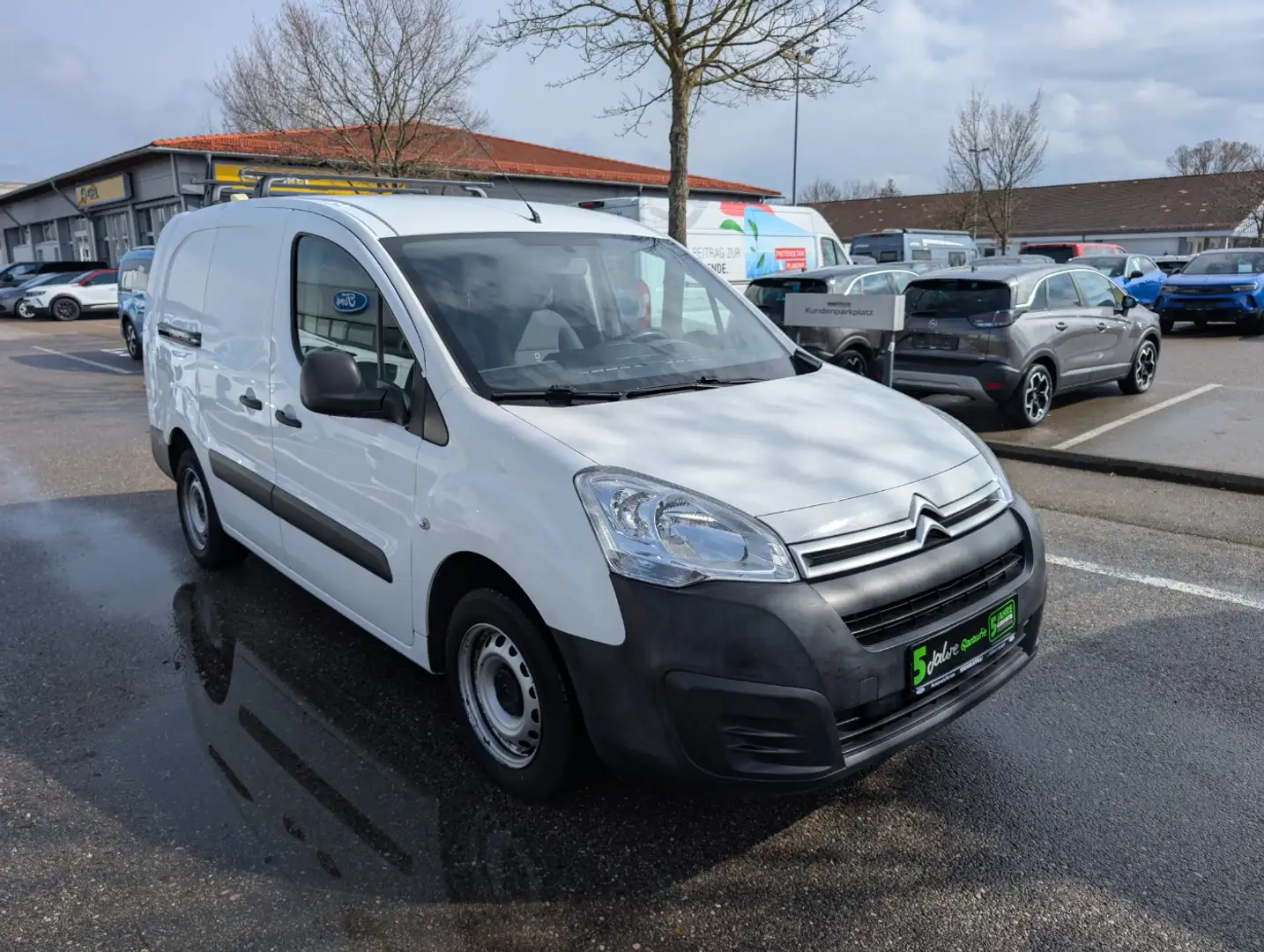 Citroen Berlingo 1.6 BlueHDI L2 Business Aut. *AHK*PDC* Biały - 2