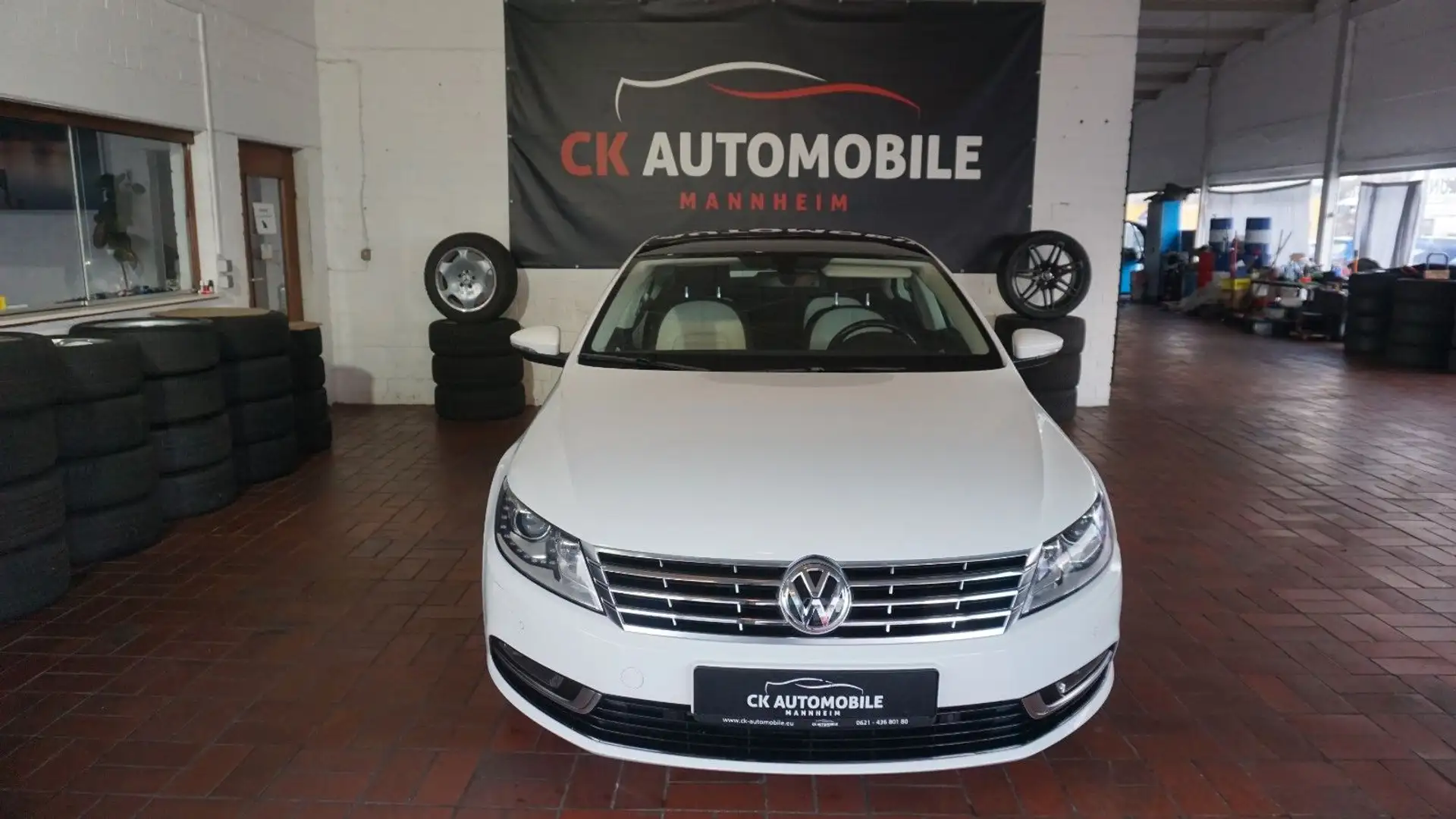 Volkswagen CC Basis BMT PANO NAVI SHZ KAMERA BI-XENON 184PS Blanco - 1
