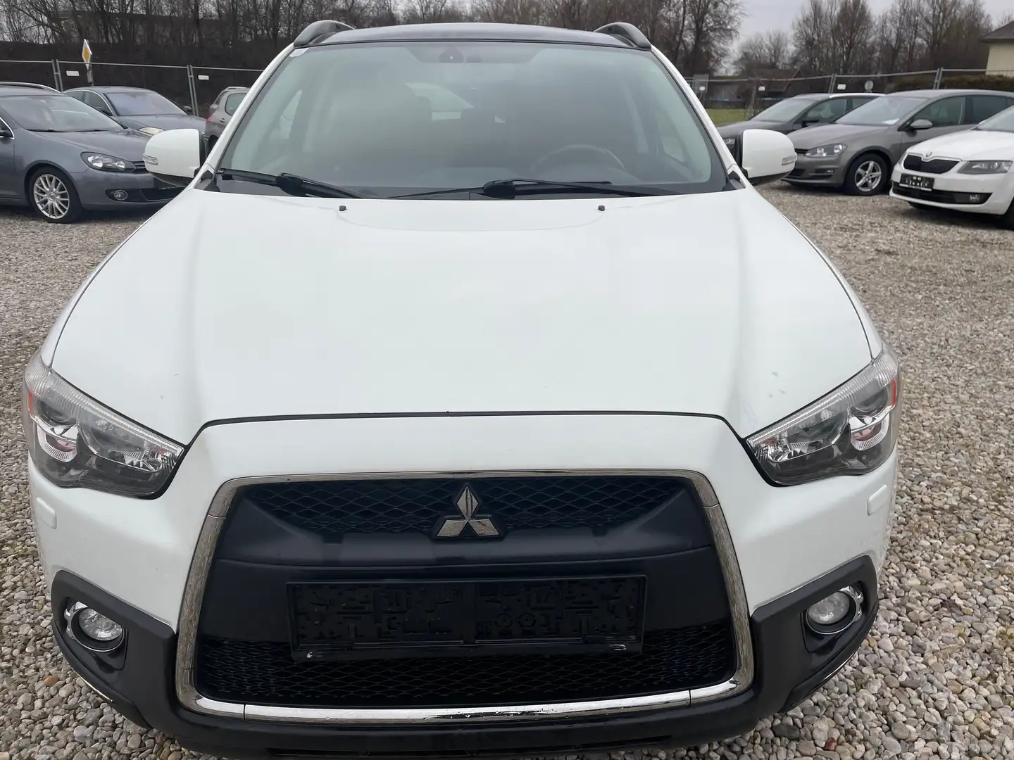 Mitsubishi ASX 4WD++ANHANGERKUPPLUNG+PICKERL 6/2026+4MONAT Weiß - 2