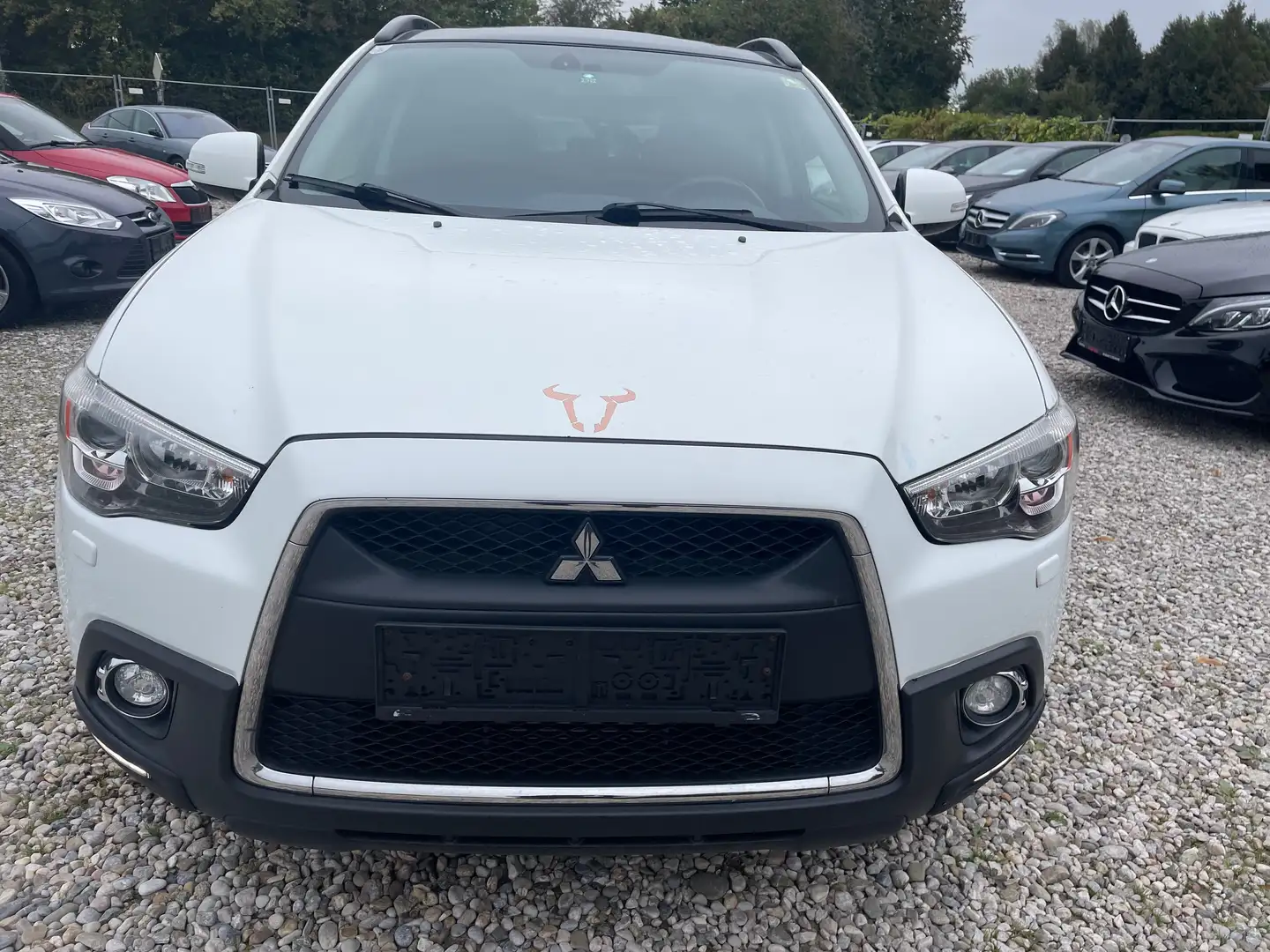Mitsubishi ASX 4WD++ANHANGERKUPPLUNG+PICKERL 6/2026+4MONAT Weiß - 2