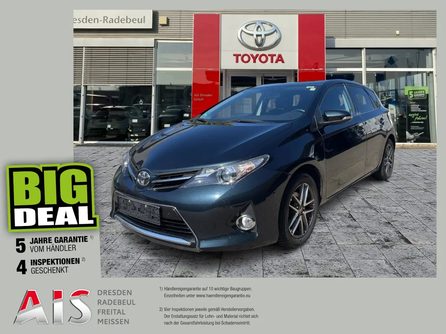Toyota Auris 1.6 Edition 1. Hand*Navi*AHK*Sitzh. Schwarz - 1