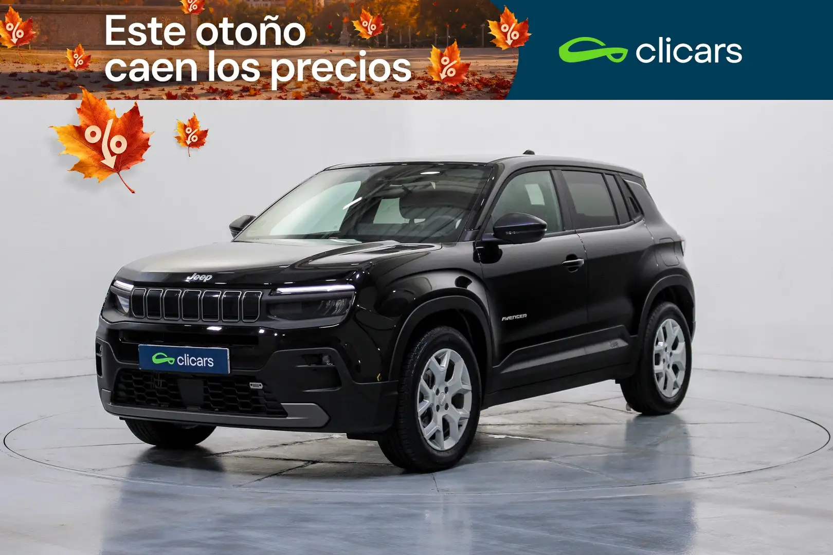 Jeep Avenger 1.2 Longitude 74KW Negro - 1