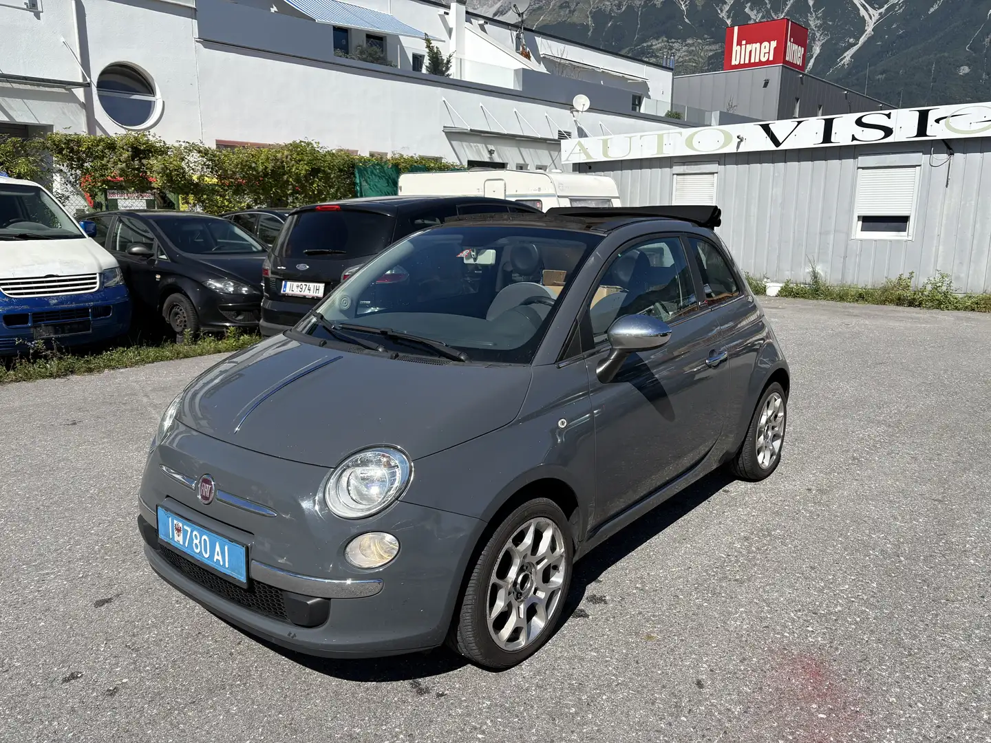 Fiat 500C Pop Star Cabrio Grau - 2
