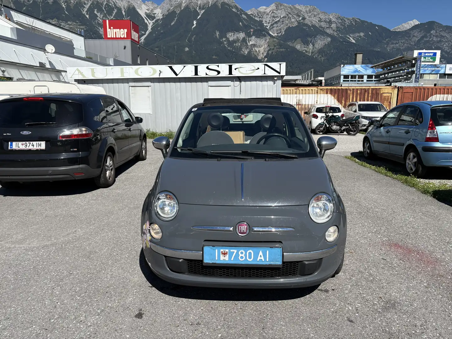 Fiat 500C Pop Star Cabrio Grau - 1