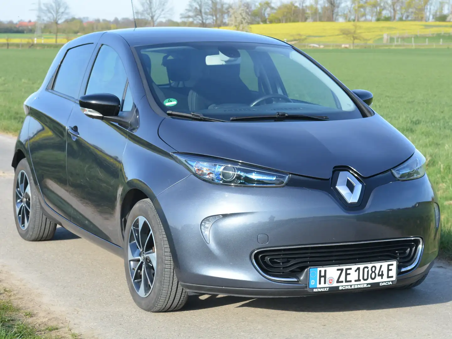 Renault ZOE ZOE (mit Batteriemiete) 41 kWh Intens Szürke - 2