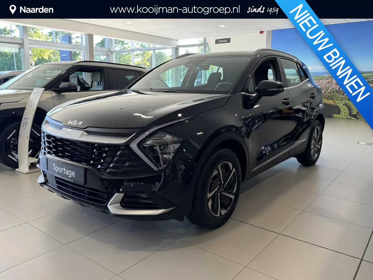 Kia Sportage 1.6 T-GDi Hybrid DynamicLine Zwart - 1