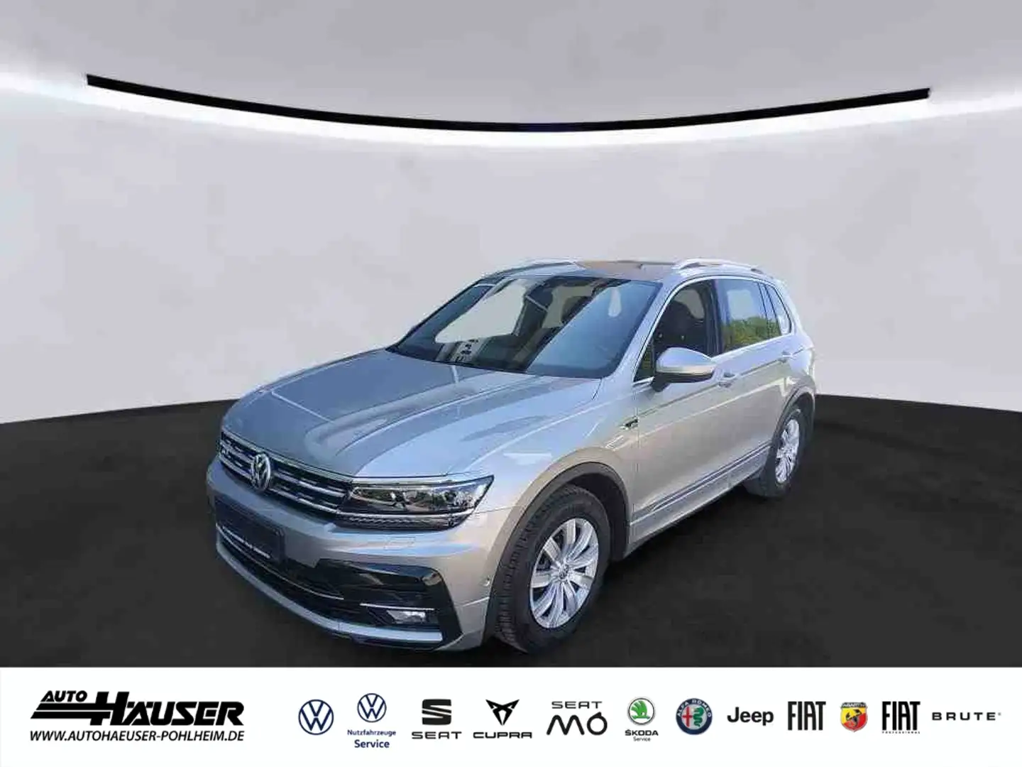 Volkswagen Tiguan R-Line 1.5 TSI DSG STANDHZG HUD EL. HECKKL. NAV KA Silber - 1