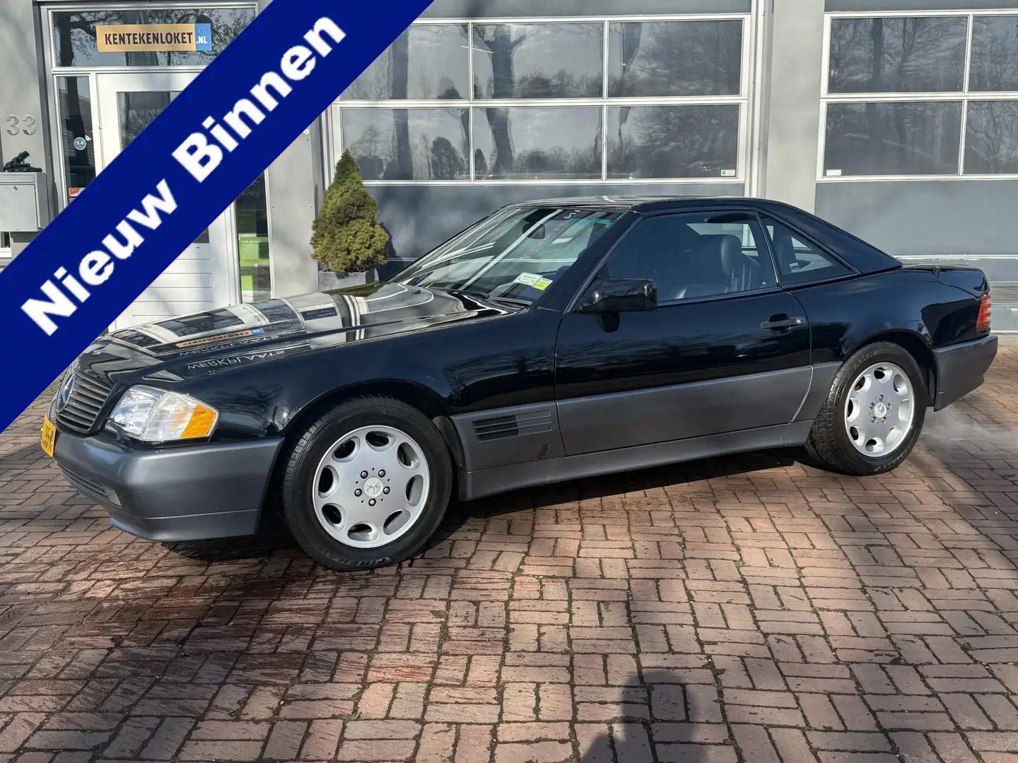 Mercedes-Benz SL 500 Cabrio 5.0i V8 Automaat 320PK+ Kanon R129 Hardtop Black - 1