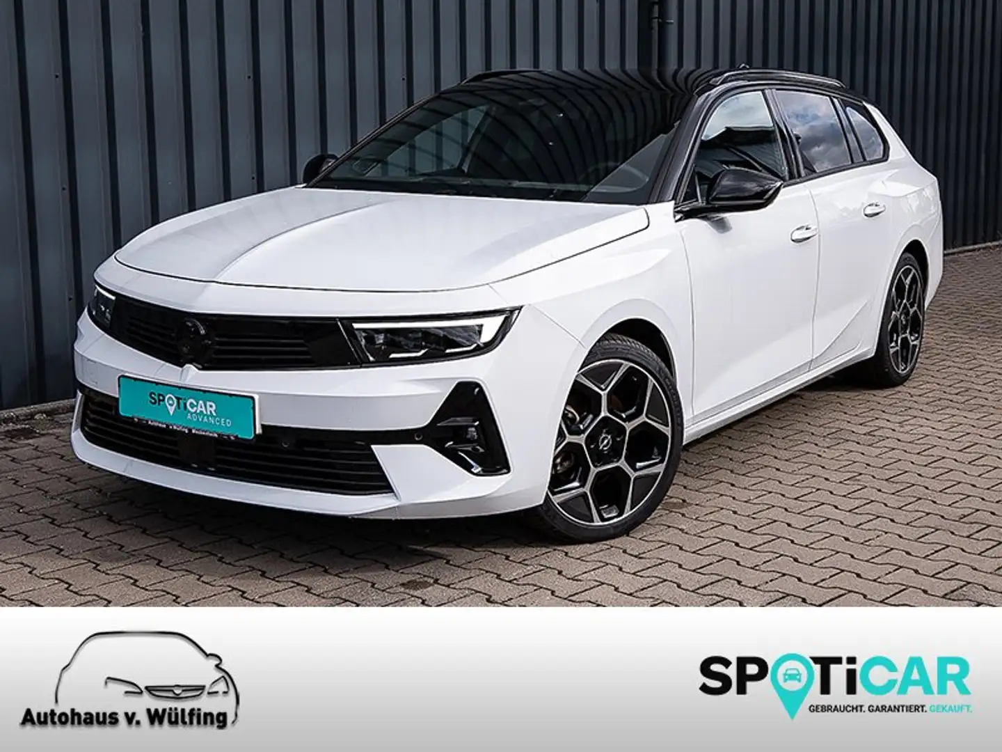 Opel Astra ST GS-Line Mild-Hybrid 48 V +EHEM. WERKSWAGEN+ Weiß - 1