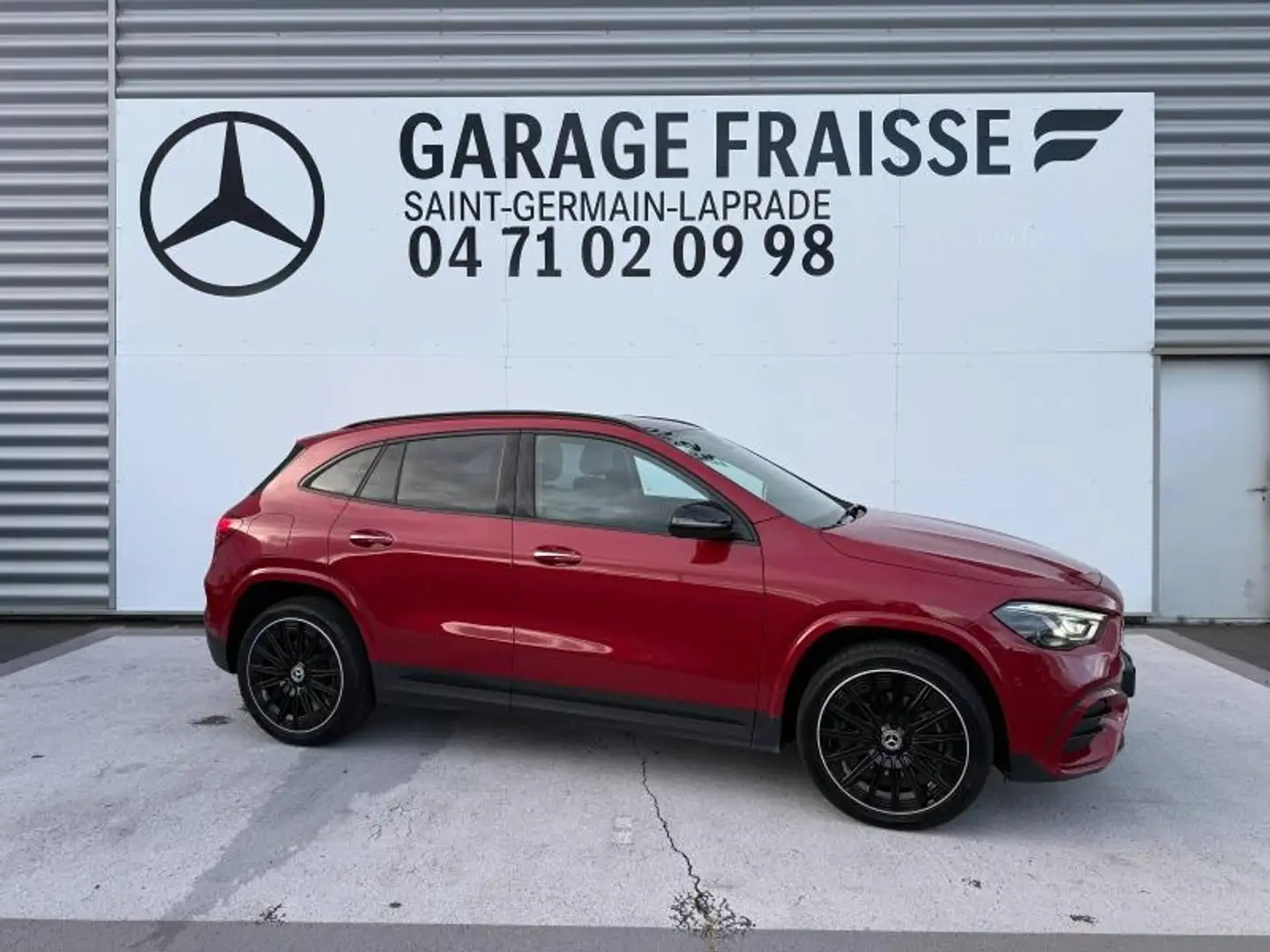 Mercedes-Benz GLA 250 250 e 218ch AMG Line 8G-DCT Rouge - 2