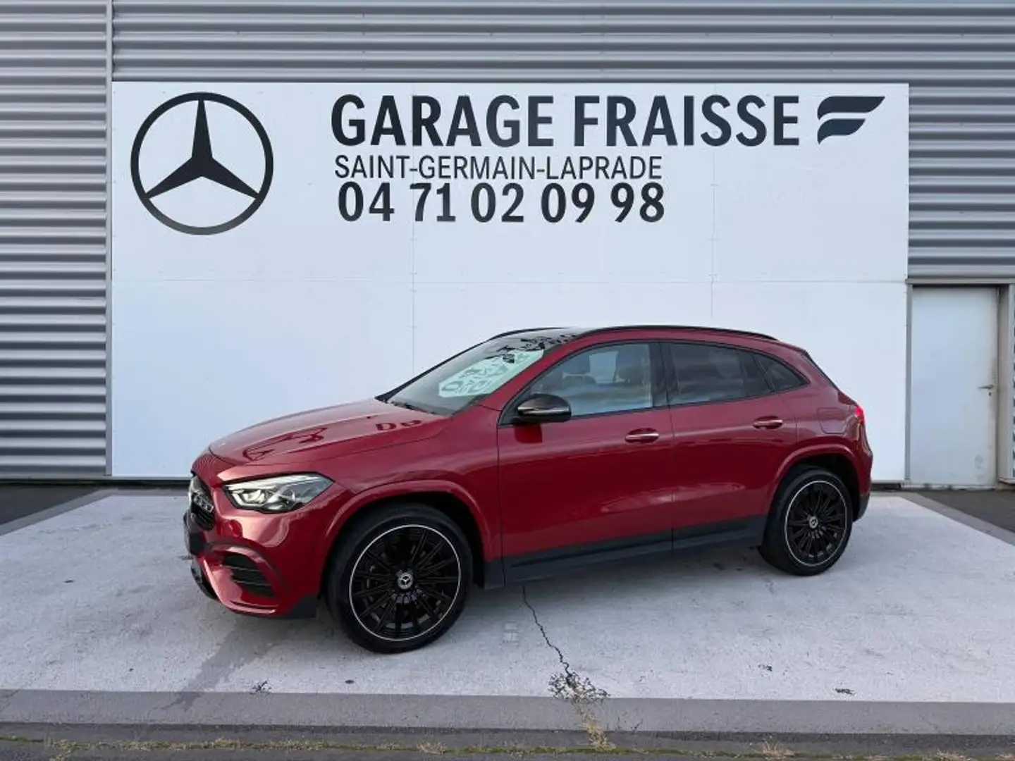 Mercedes-Benz GLA 250 250 e 218ch AMG Line 8G-DCT Rouge - 1