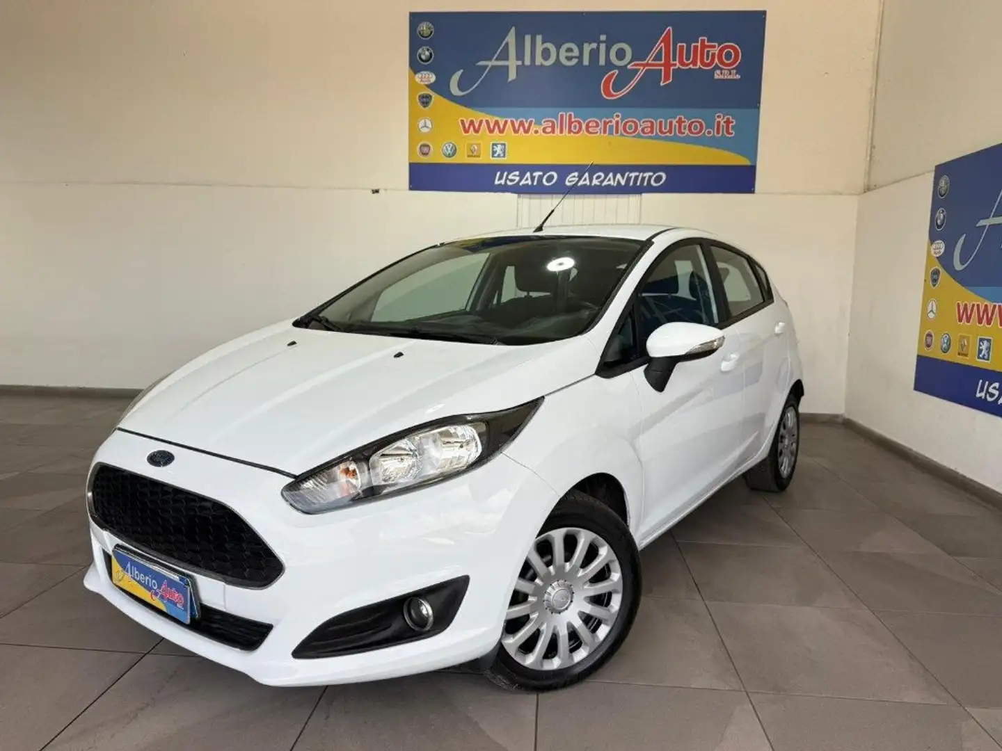 Ford Fiesta Plus 1.4 5 porte Bz.- GPL Bianco - 1