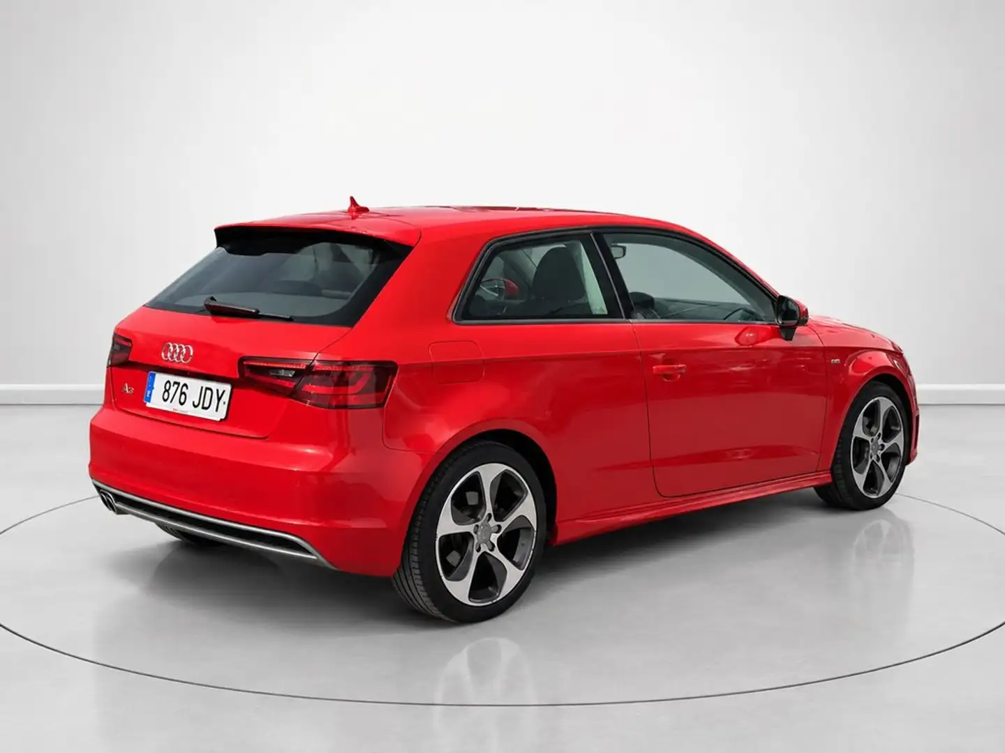 Audi A3 2.0TDI CD S line edition 150 Rojo - 2