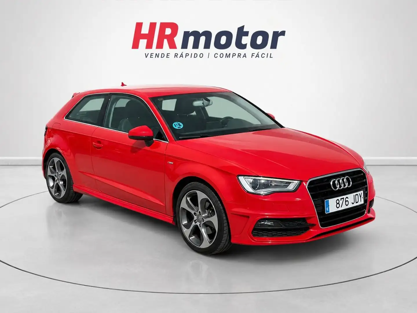 Audi A3 2.0TDI CD S line edition 150 Rojo - 1