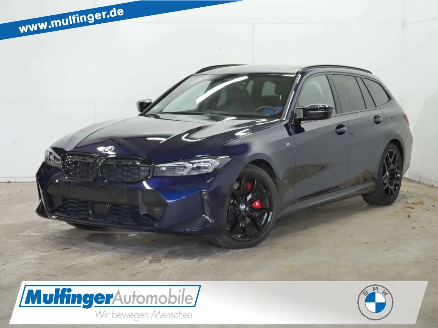 BMW 340 Md T xDr. M Sport Pro Standh.SuView PanoD.19" Blau - 1