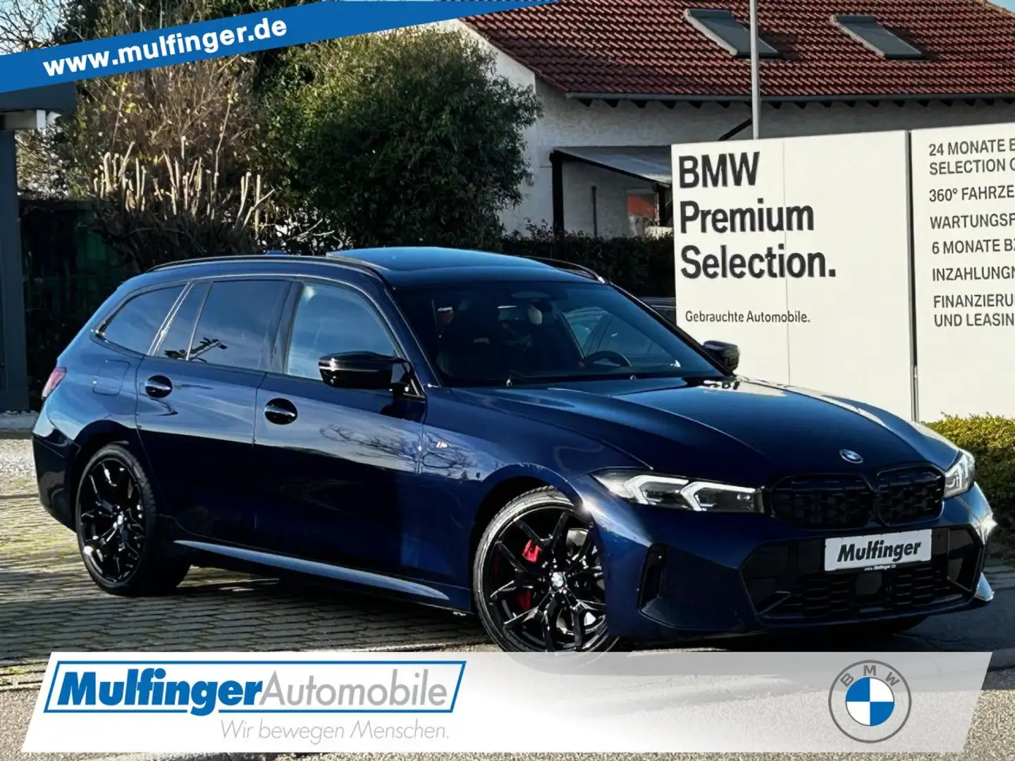 BMW 340 Md T xDr. M Sport Pro Standh.SuView PanoD.19" Bleu - 1