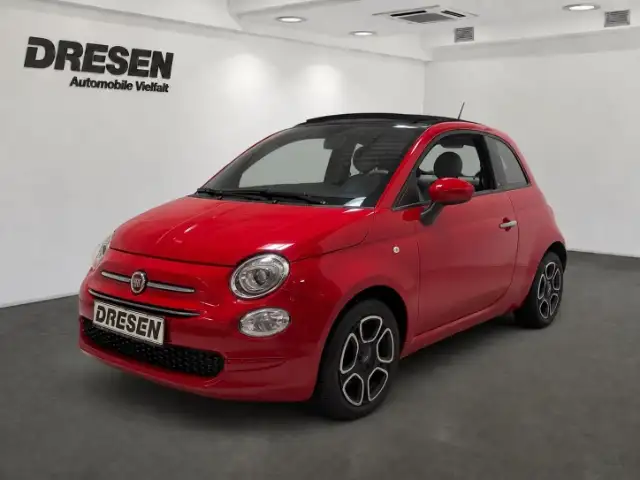Fiat 500 Cabrio Hybrid Club Allwetterreifen+Panoramadach+Ap
