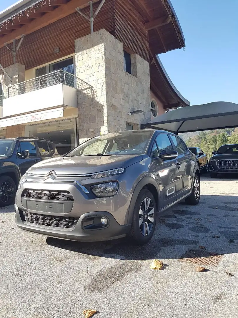 Citroen C3 NEO PATENTATI PureTech 83 S&S Shine Grigio - 1