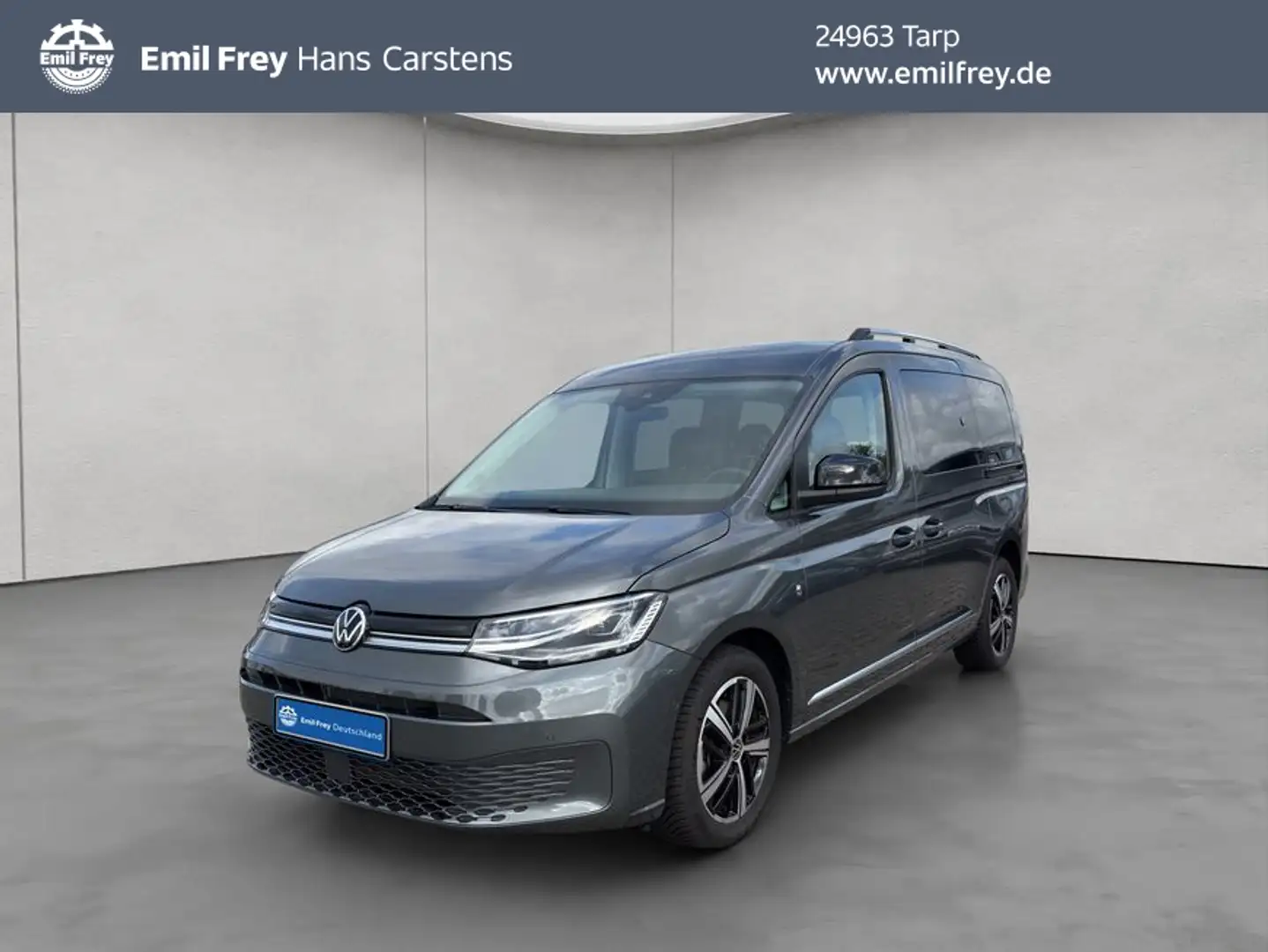 Volkswagen Caddy Caddy 2.0 TDI Style Maxi DSG BMT 7-Sitzer AHK Grau - 1