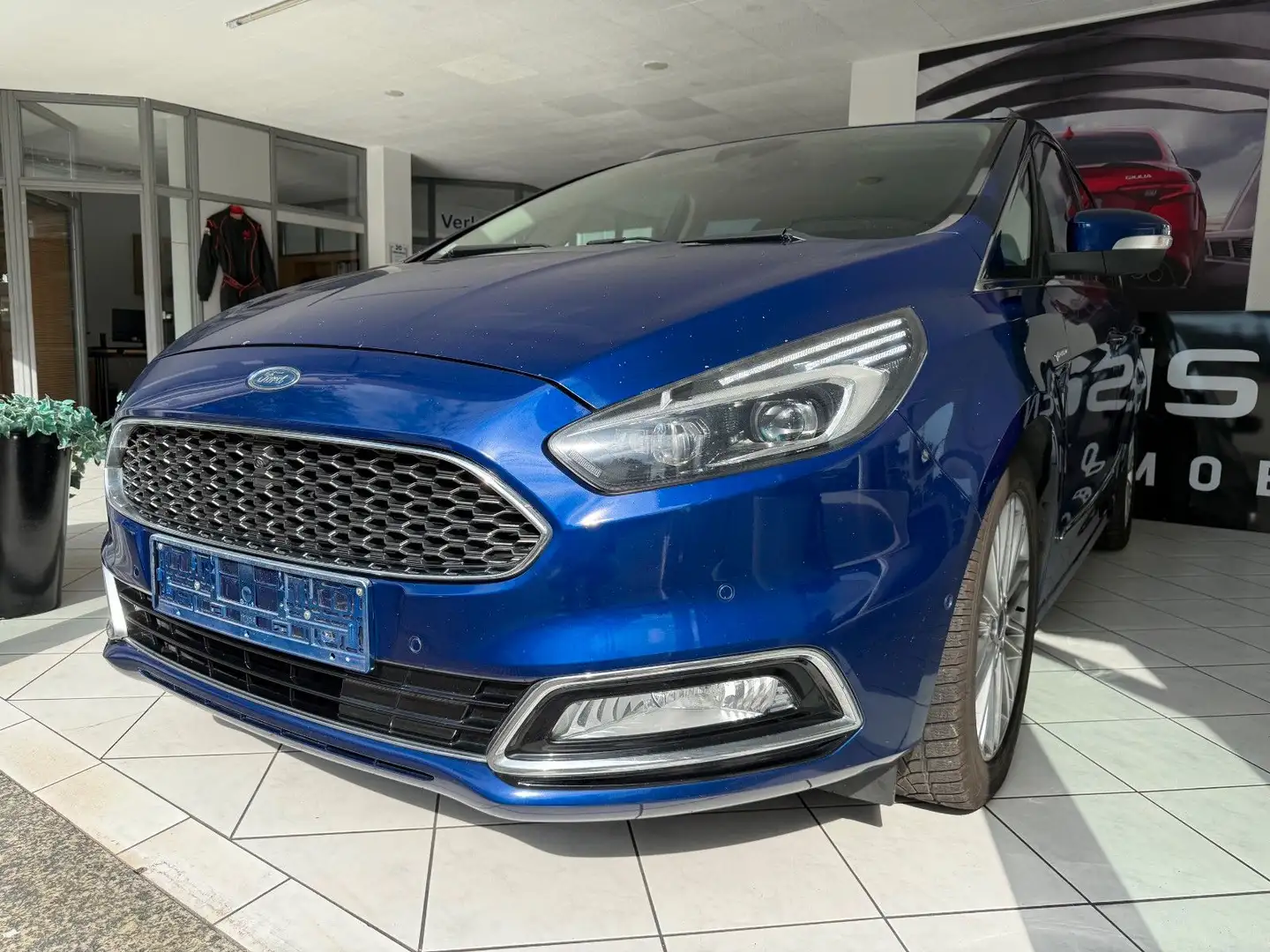 Ford S-Max S-MAX 2.0 TDCi Vignale Bleu - 2