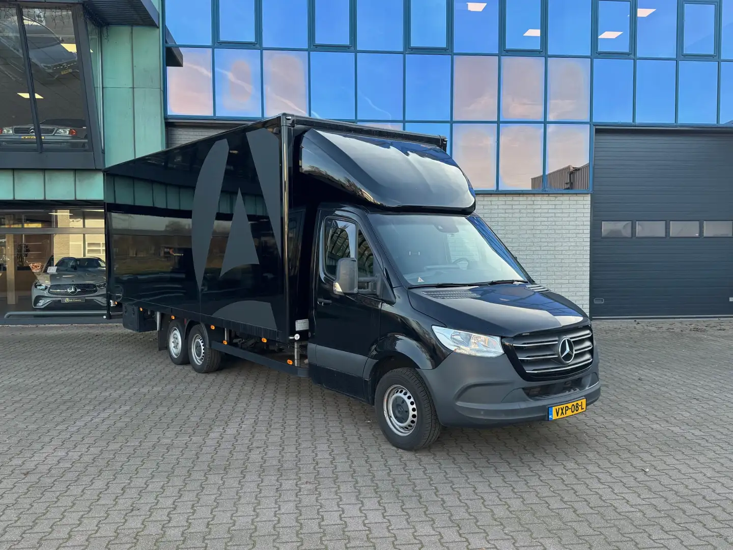 Mercedes-Benz Sprinter 519 CDI Gesloten Clixtar Oplegger 630cm BE-combi 4 Noir - 1