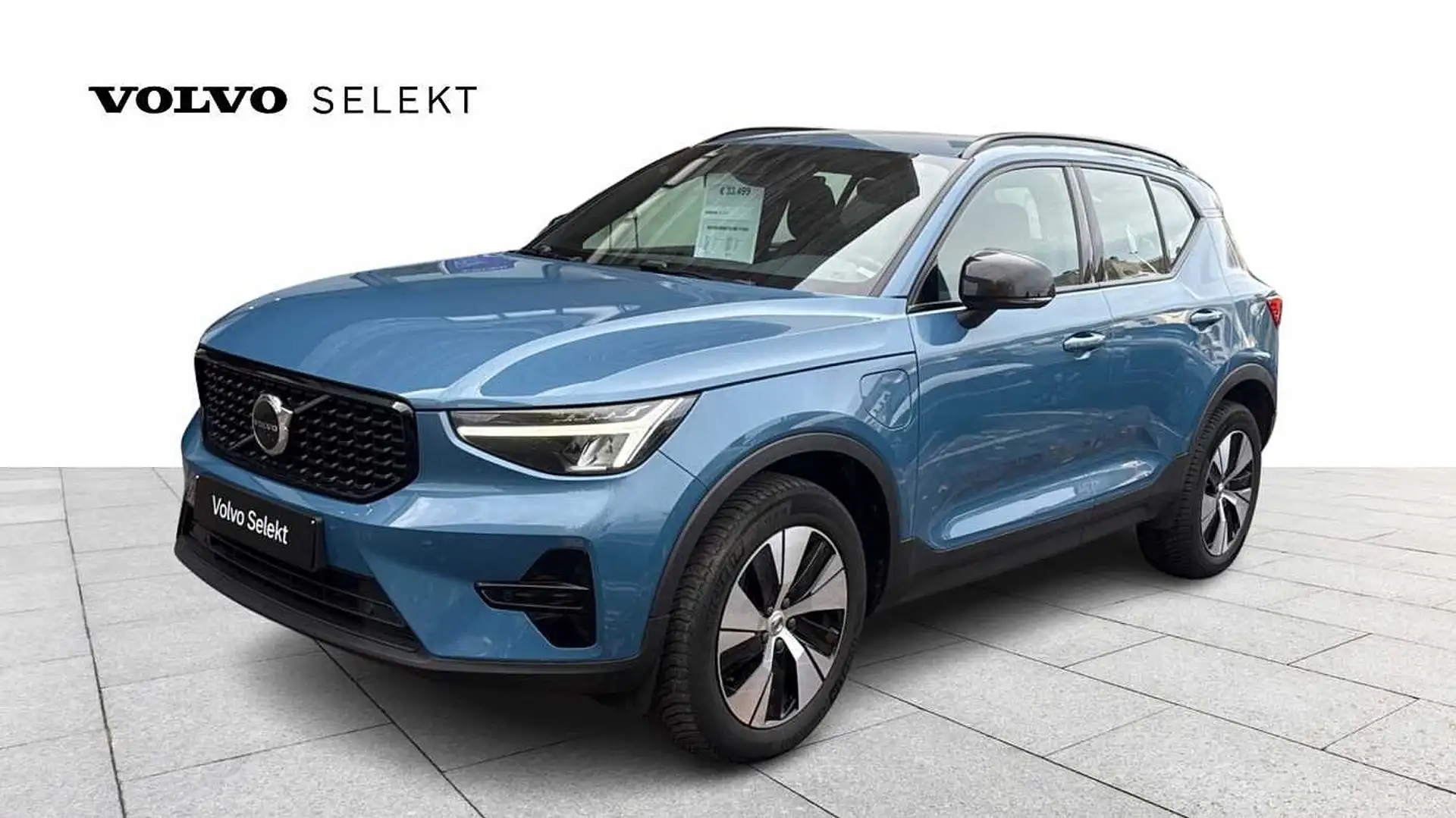 Volvo XC40 Recharge Plus Dark, T4 plug-in hybrid Blauw - 1