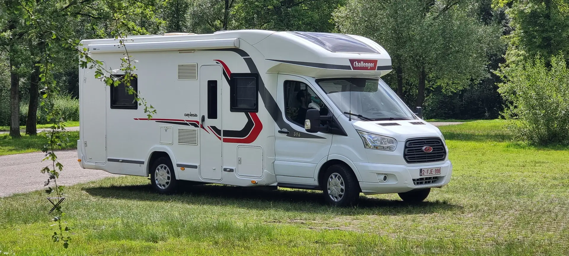 Ford Transit Camping-car Challenger Genesis 396 Blanc - 1