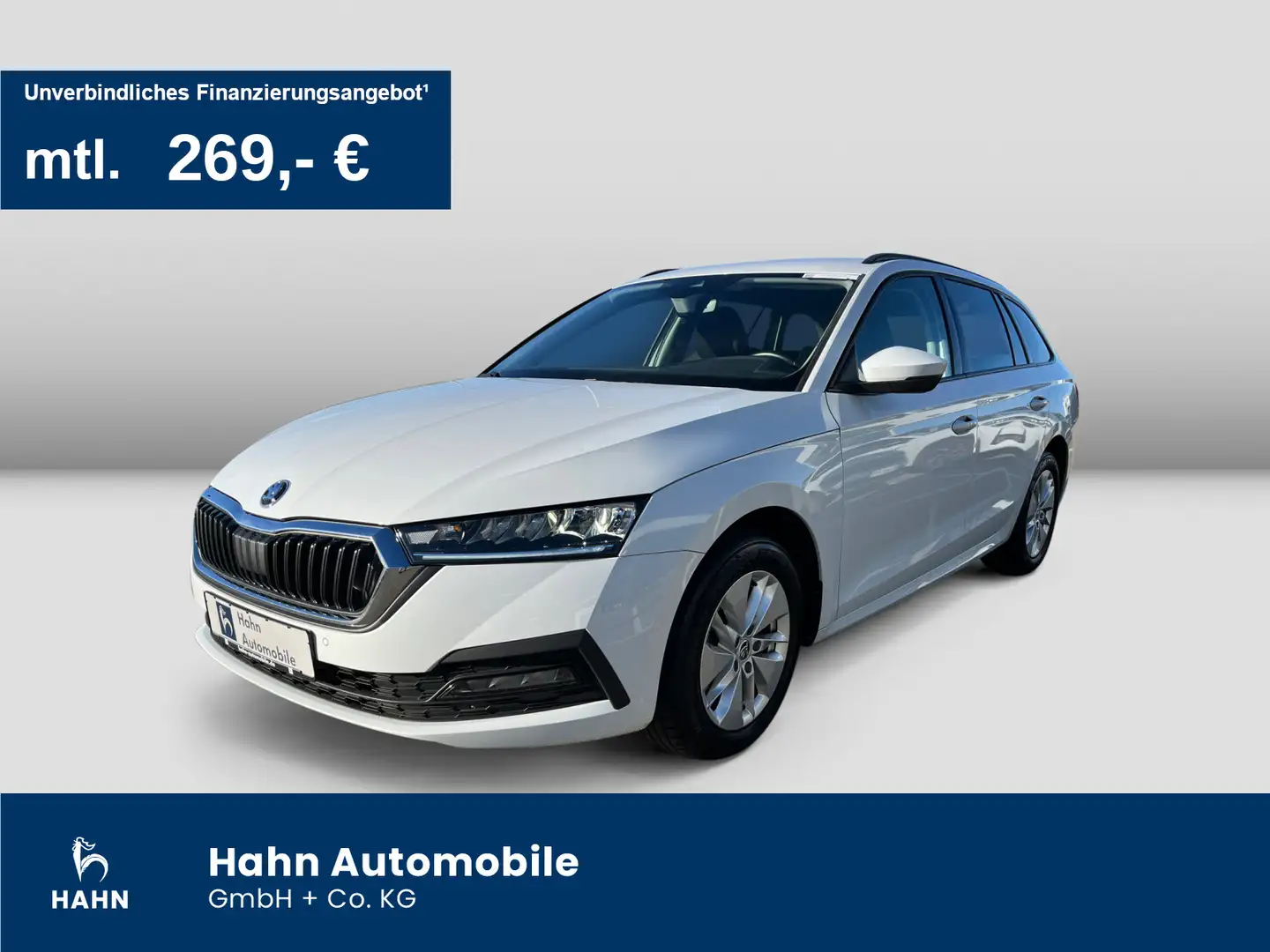 Skoda Octavia Combi 2.0 TDI DSG Ambition Navi LED PDC Weiß - 1