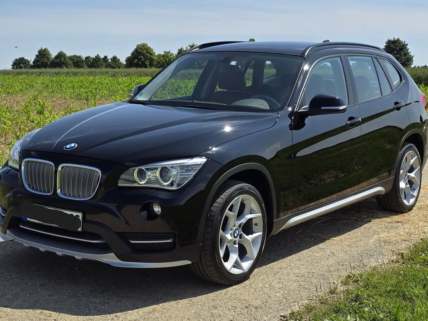 BMW X1 X1 xDrive18d Aut. xLine Schwarz - 2
