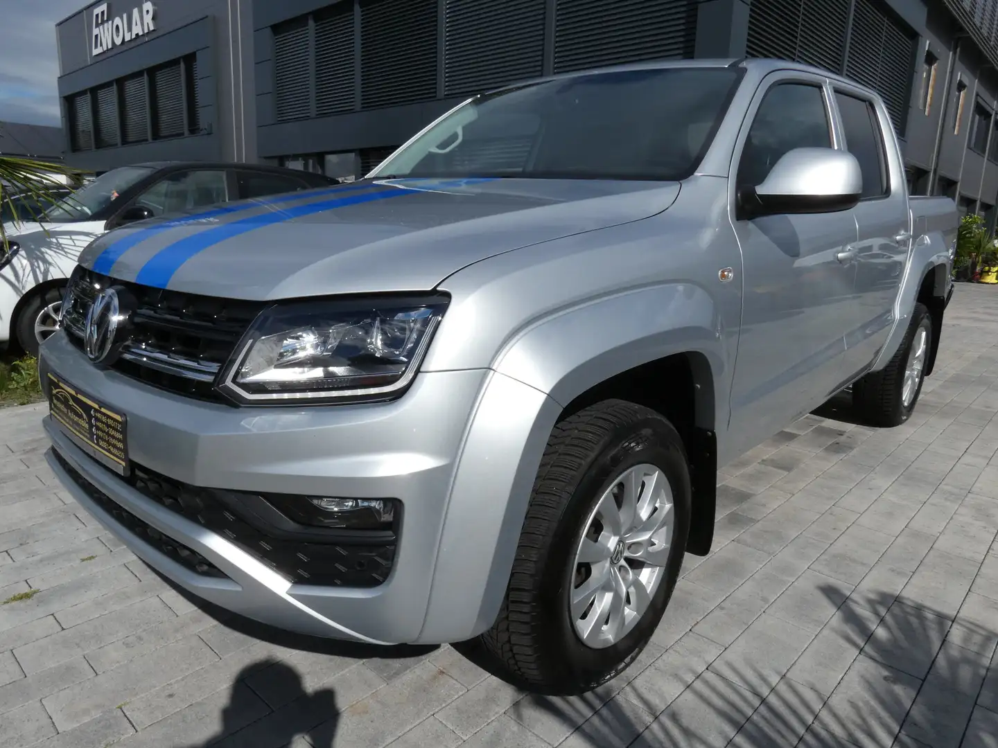 Volkswagen Amarok Comfortline DoubleCab 4Motion Allrad AHK!!! Grau - 2