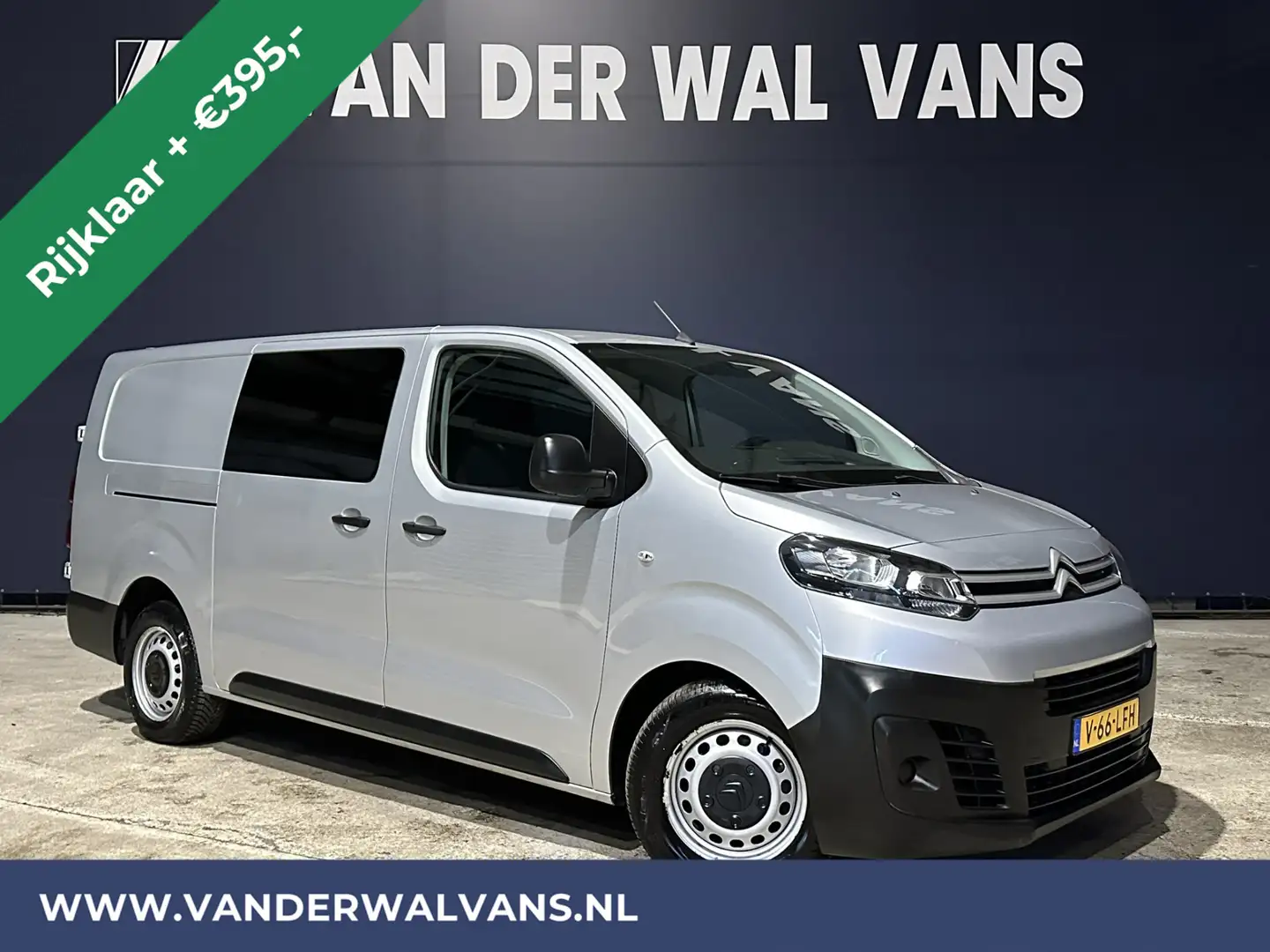 Citroen Jumpy 2.0 BlueHDI *MARGE, GEEN BTW* 123pk L3H1 XL RIJKLA Argent - 1