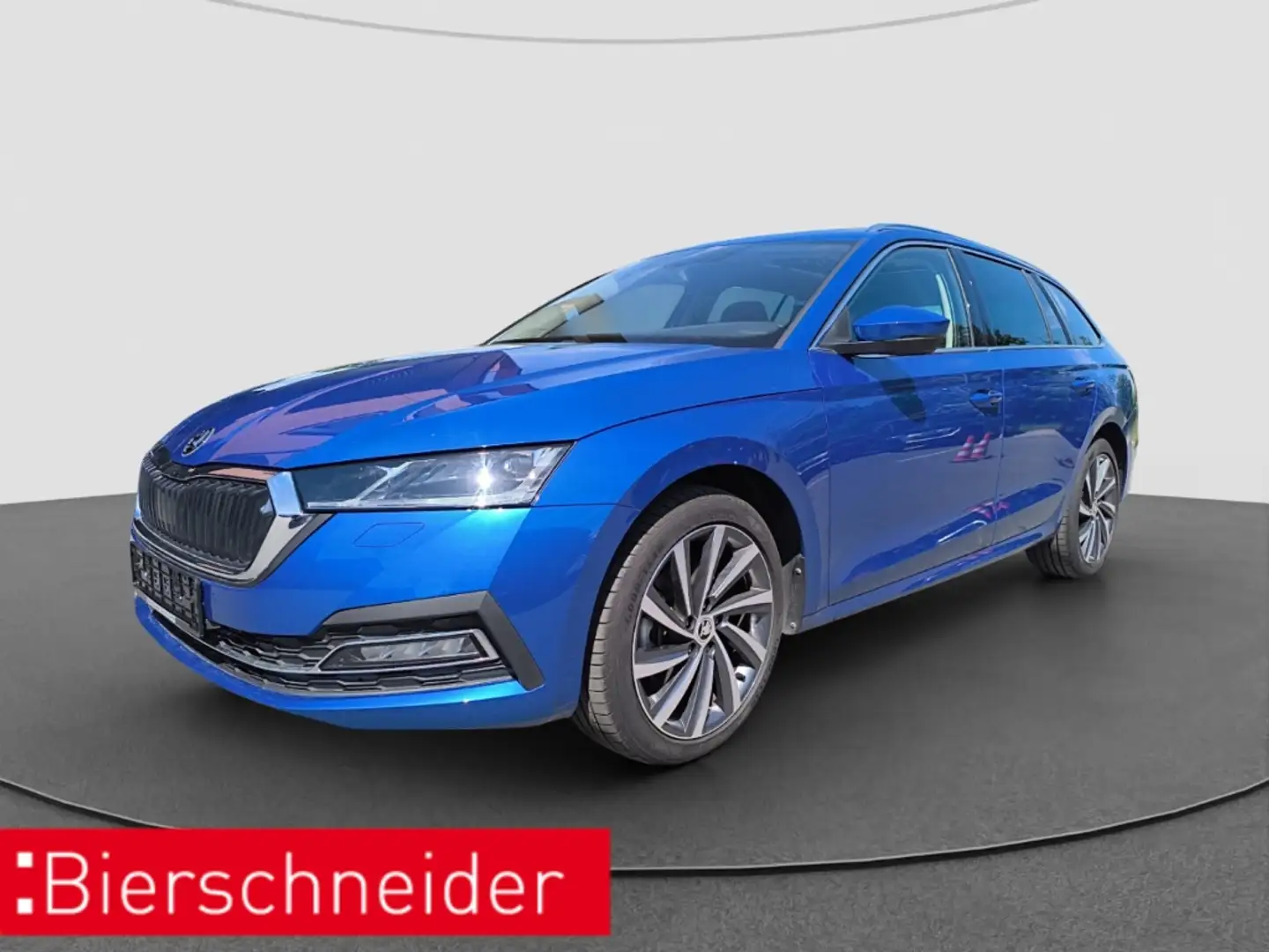 Skoda Octavia Combi 2.0 TDI DSG Style 4x4 PANO MATRIX PDC SMART Blau - 1