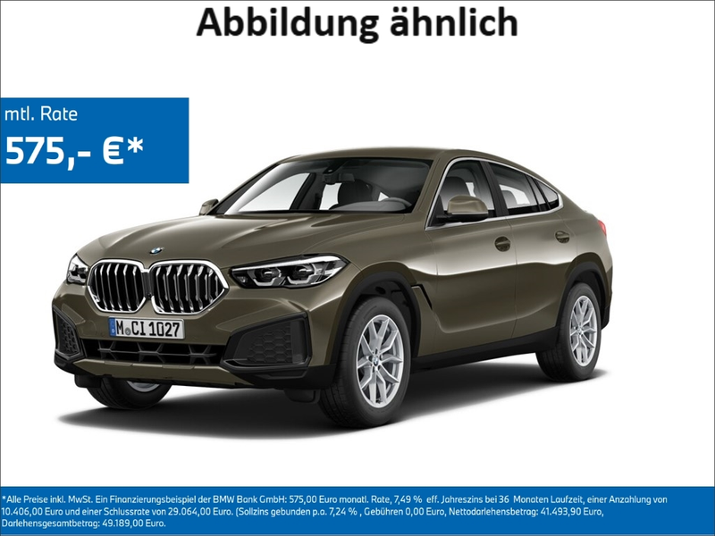 BMW X6 30d M Sport xDrive/Laser/Panoramadach/Leder