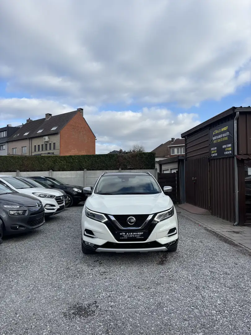 Nissan Qashqai 1.3 DIG-T Tekna Blanc - 1