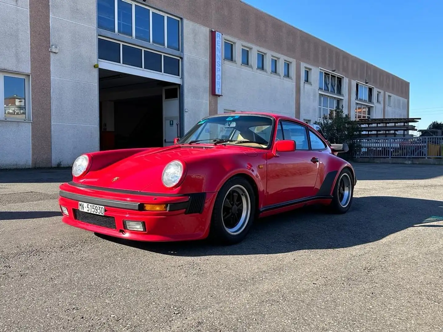 Porsche 930 911 Coupe 3.3 Turbo Rojo - 1